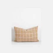 Baya Johnson Lumbar Cushion Cover - Ochre gallery detail image