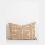 Baya Johnson Lumbar Cushion Cover - Ochre gallery detail image
