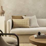 Baya Johnson Lumbar Cushion Cover - Ochre gallery detail image