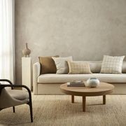 Baya Johnson Lumbar Cushion Cover - Ochre gallery detail image