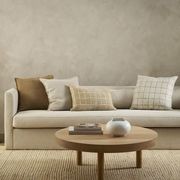 Baya Johnson Lumbar Cushion Cover - Ochre gallery detail image