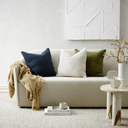 Baya Cyprian Cushion - Oatmeal | Two Sizes gallery detail image