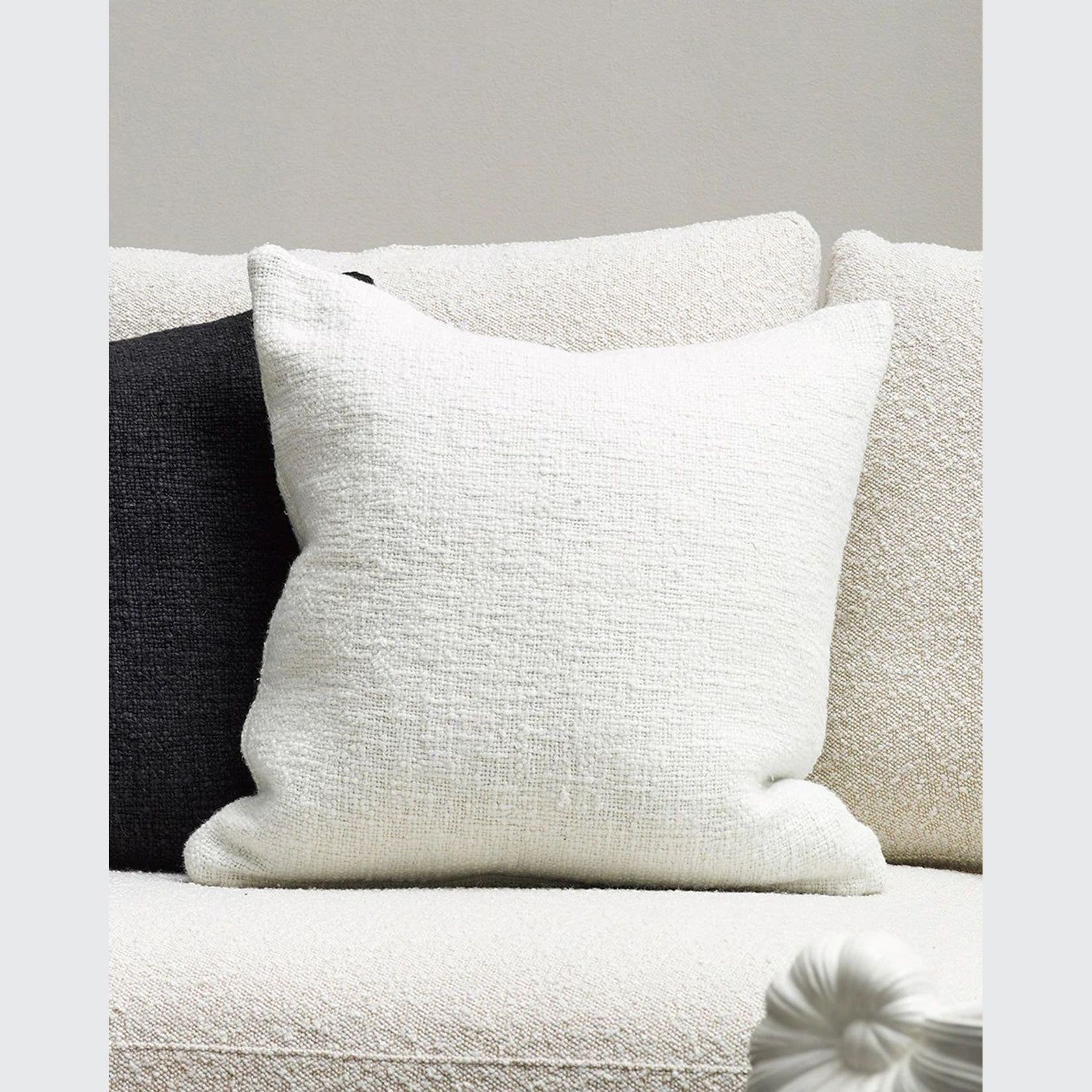 Baya Cyprian Cushion - White | 50 x 50cm gallery detail image