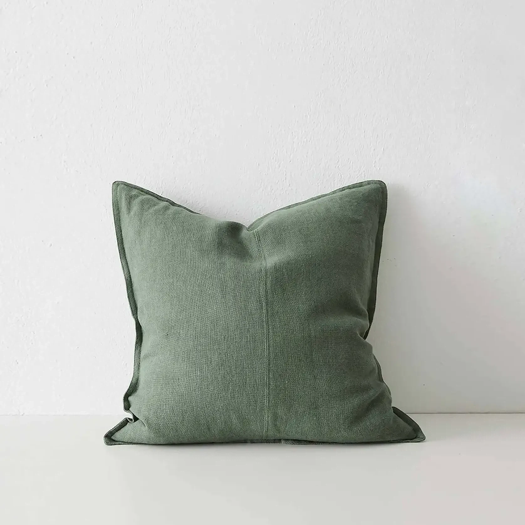Weave Home European Linen Como Cushion Cover - Juniper gallery detail image