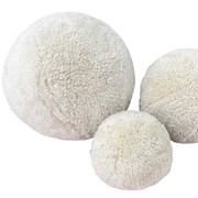 Sheepskin Ball Cushion - Large gallery detail image