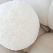 Boucle Large Round Cushion gallery detail image