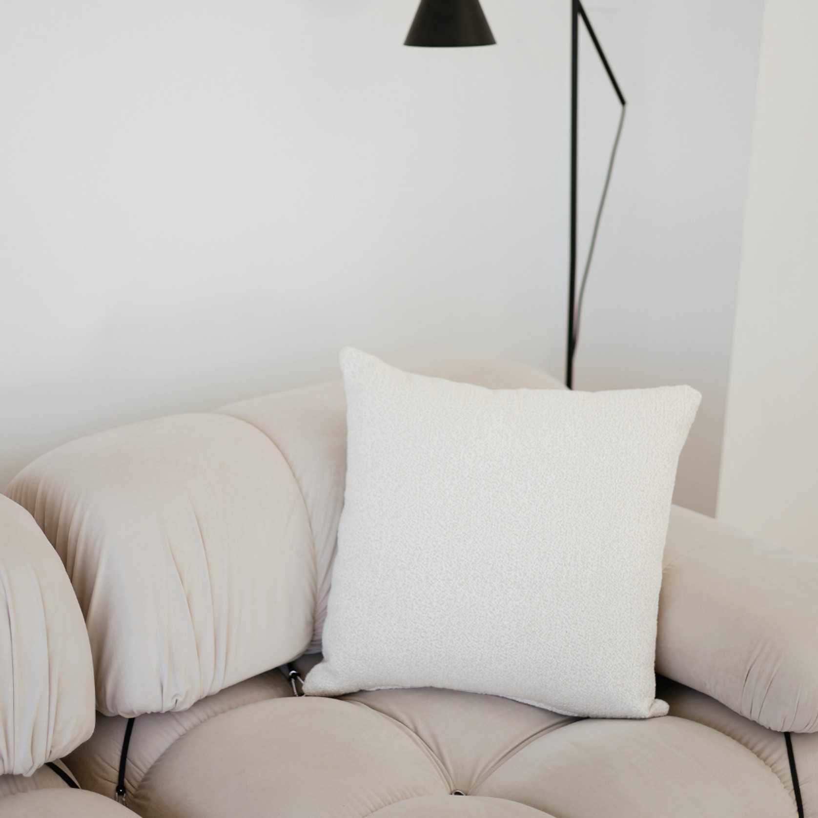 Boucle Square Cushion gallery detail image