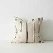 Weave Home Vinnie Striped Cushion - Natural | Square and Lumbar gallery detail image