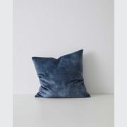 Weave Home Ava Velvet Cushion - Atlantic | 50 x 50cm gallery detail image