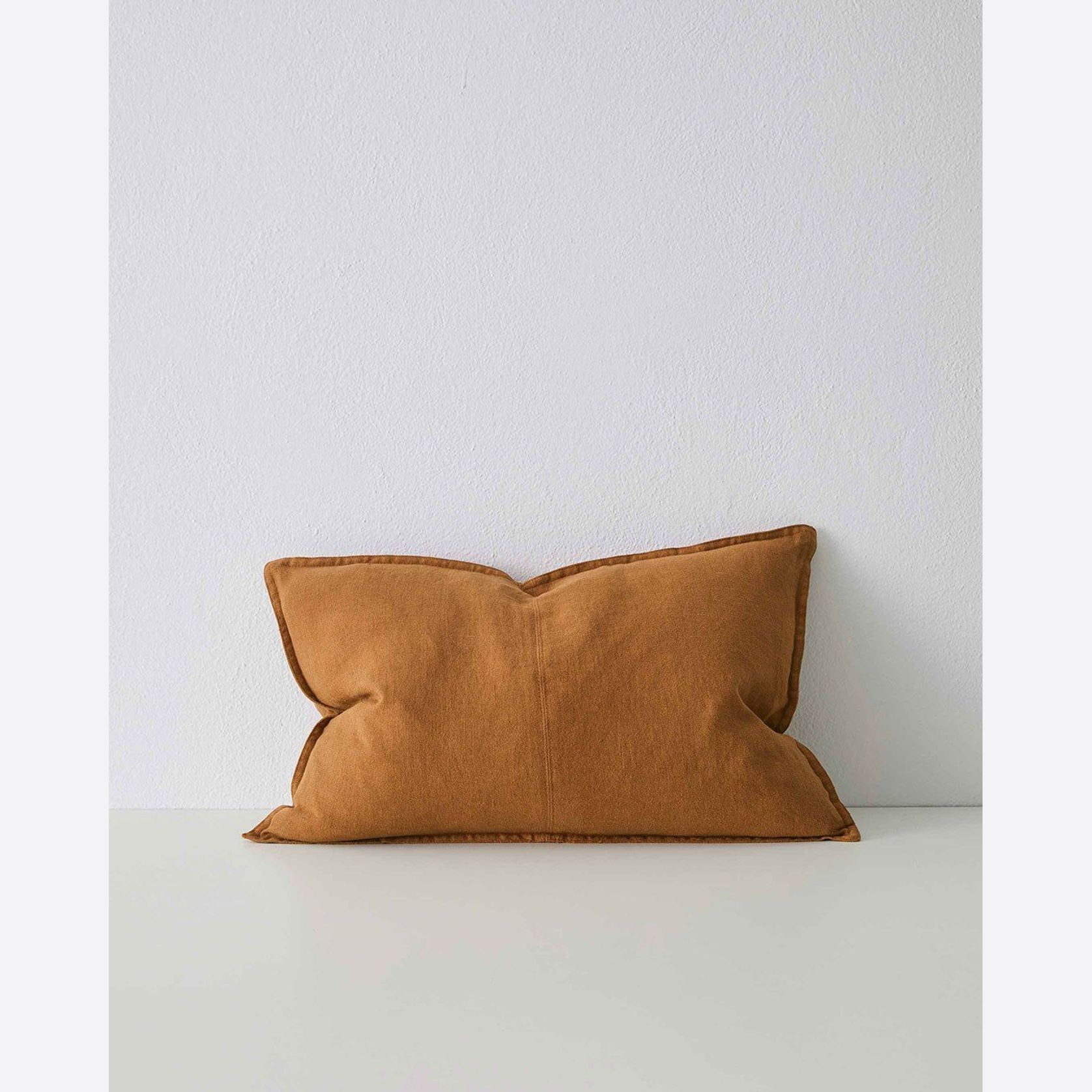 Weave Home European Linen Como Cushion - Spice | Three Sizes gallery detail image