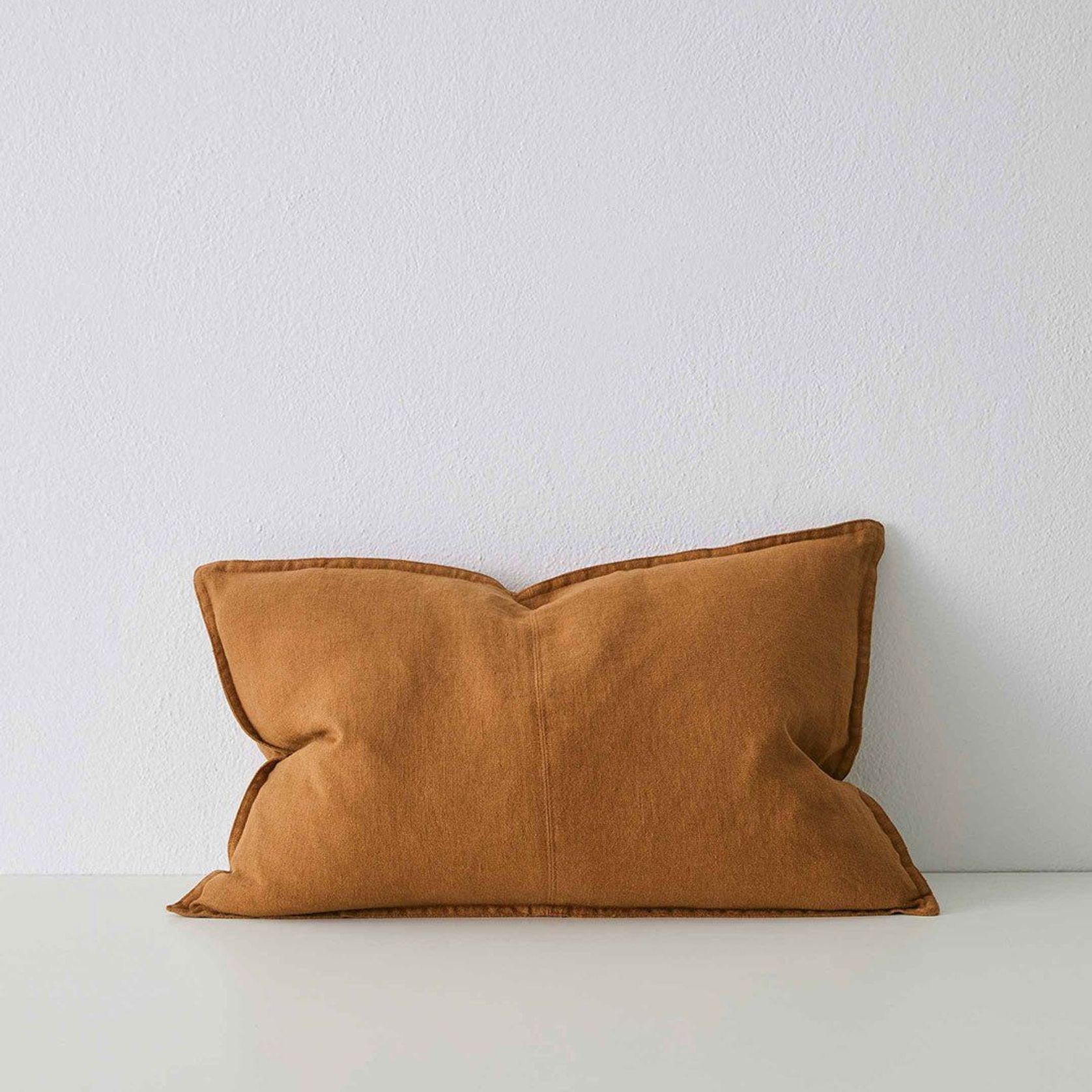 Weave Home European Linen Como Cushion - Spice | Three Sizes gallery detail image