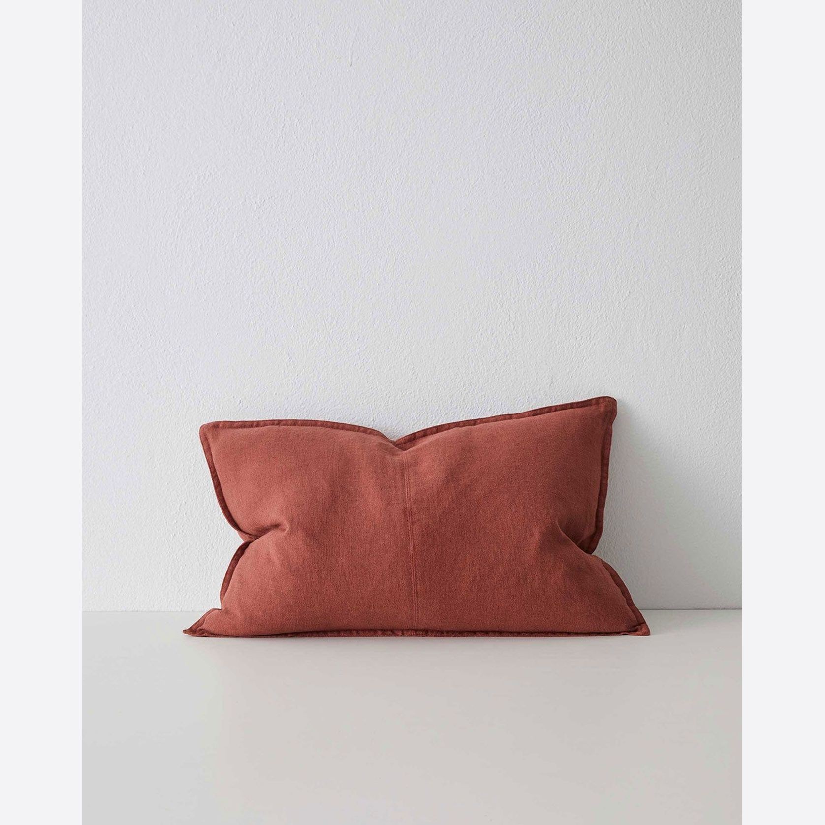 Weave Home European Linen Como Cushion - Sienna | Three Sizes gallery detail image