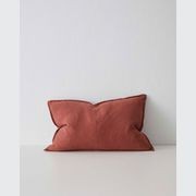 Weave Home European Linen Como Cushion - Sienna | Three Sizes gallery detail image