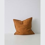 Weave Home European Linen Como Cushion - Spice | Three Sizes gallery detail image