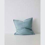 Weave Home European Linen Como Cushion - Mineral | Three Sizes gallery detail image