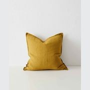 Weave Home European Linen Como Cushion - Moss | Three Sizes gallery detail image