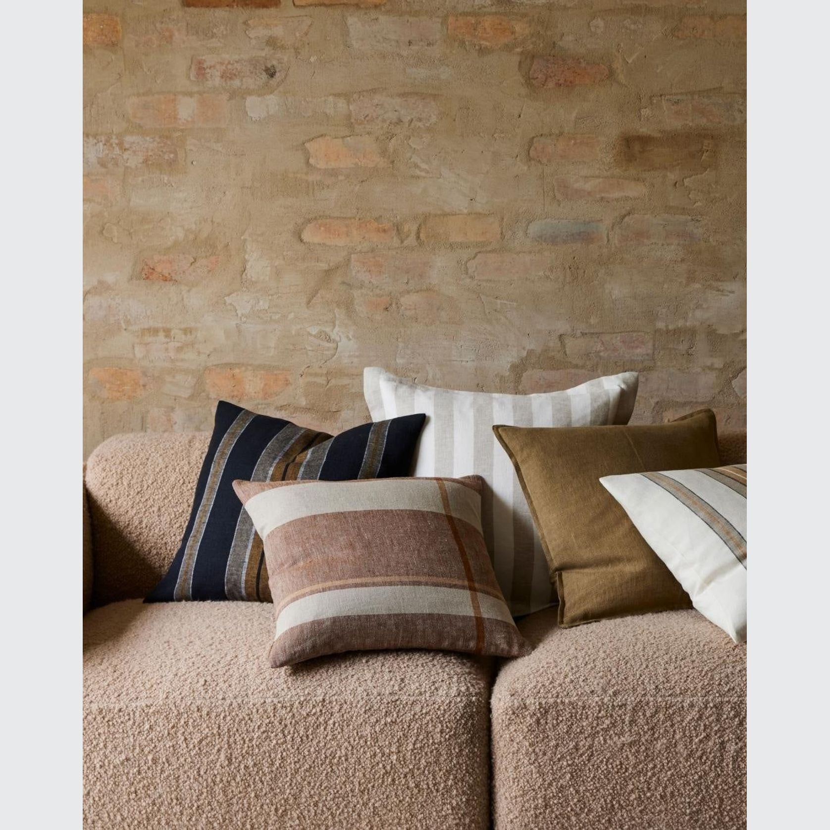 Weave Home Franco Cushion - Shadow | 50 x 50cm gallery detail image