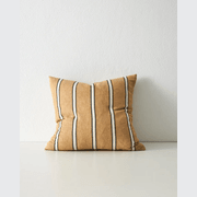 Weave Home Vinnie Striped Cushion - Manuka | Square and Lumbar gallery detail image