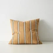 Weave Home Vinnie Striped Cushion - Manuka | Square and Lumbar gallery detail image