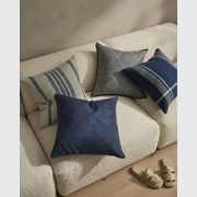 Weave Home Franco Cushion - Denim | 50 x 50cm gallery detail image