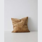 Weave Home Ava Velvet Cushion - Burnish | 50 x 50cm gallery detail image