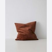 Weave Home Ava Velvet Cushion - Cinnamon | 50 x 50cm gallery detail image