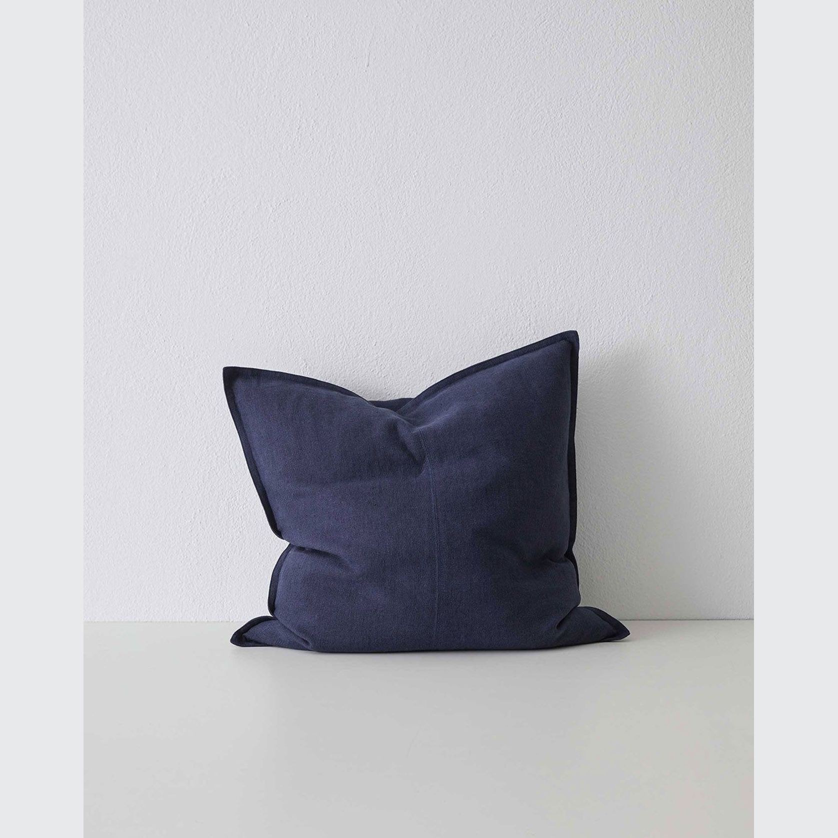 Weave Home European Linen Como Cushion - Ocean | Three Sizes gallery detail image