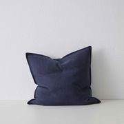 Weave Home European Linen Como Cushion - Ocean | Three Sizes gallery detail image
