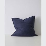 Weave Home European Linen Como Cushion - Ocean | Three Sizes gallery detail image