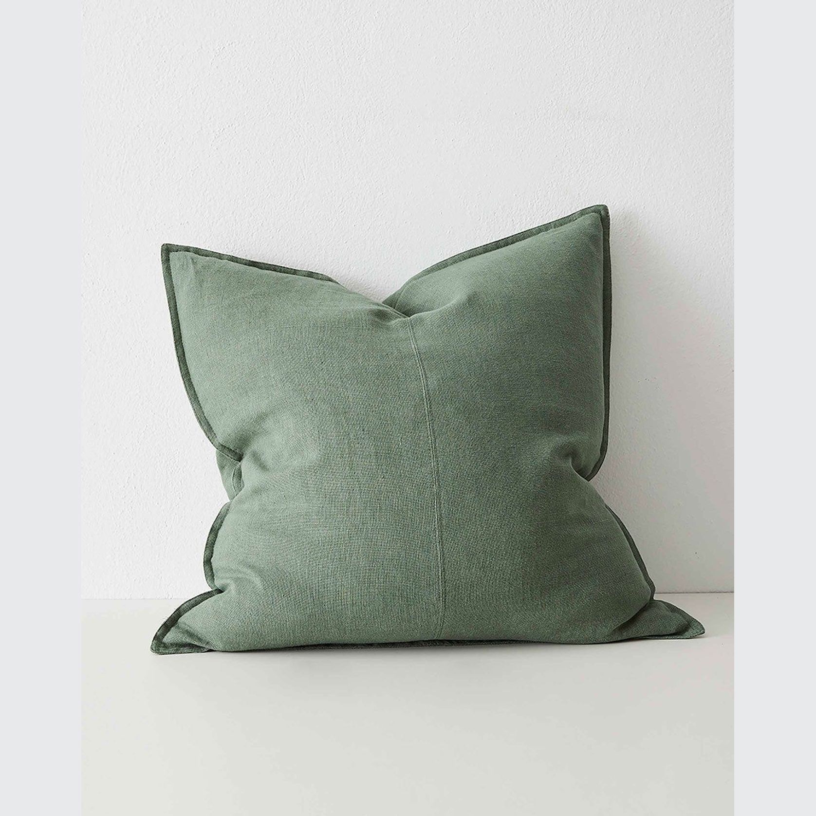 Weave Home European Linen Como Cushion Cover - Juniper | Three sizes gallery detail image