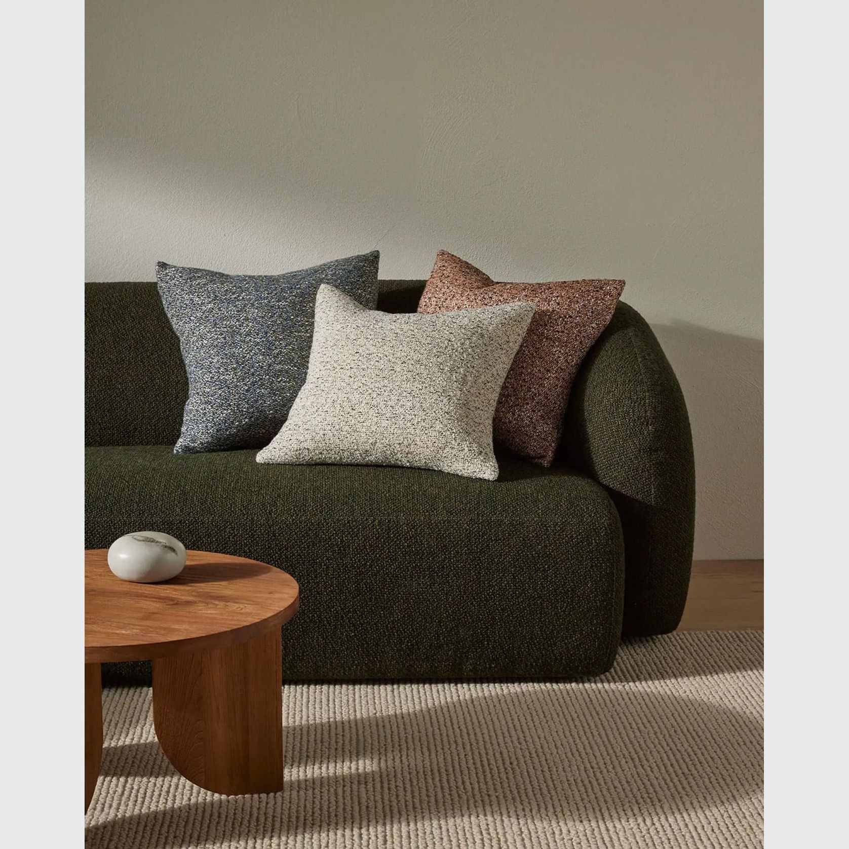 Weave Home Lisette Cushion - Polar | 50 x 50cm gallery detail image