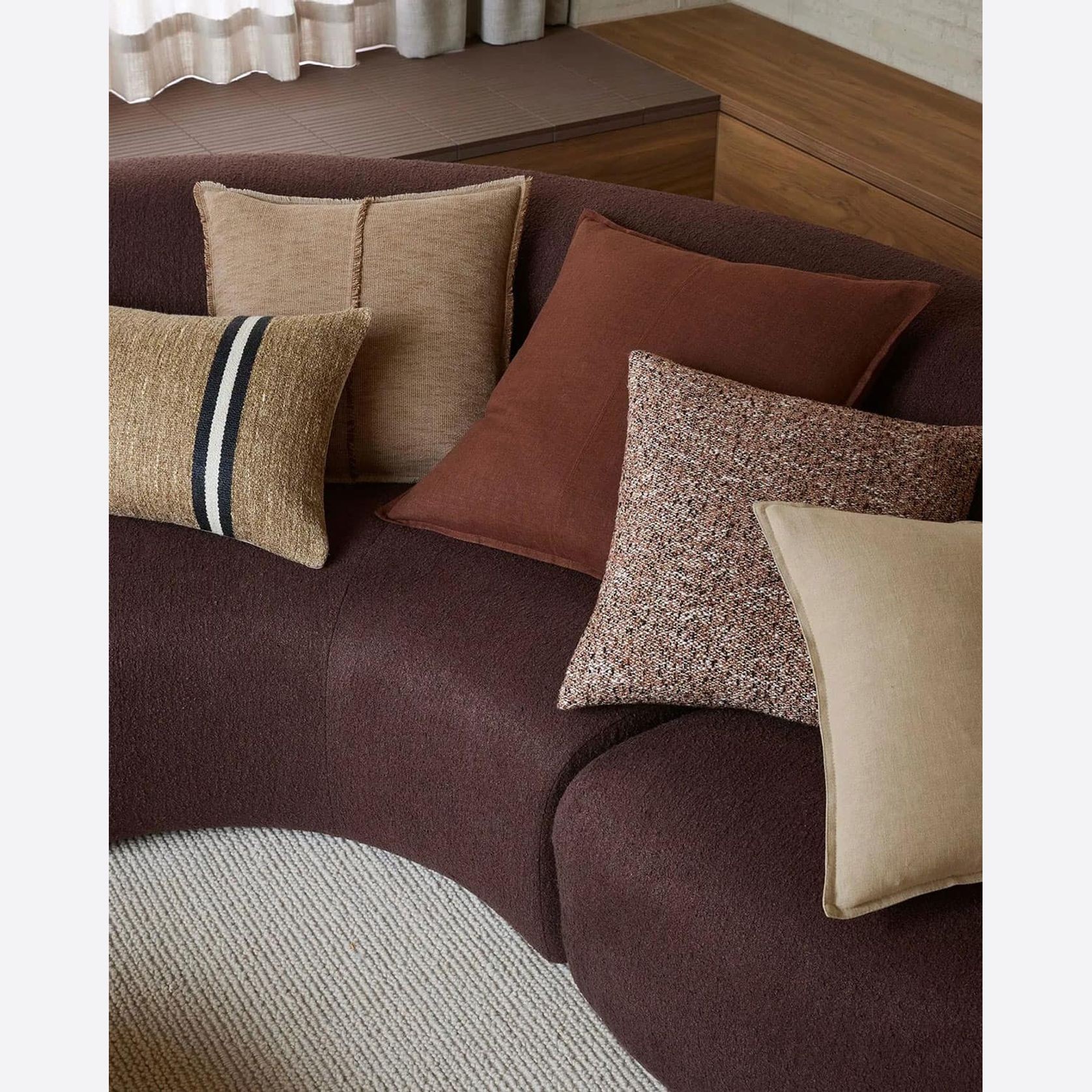 Weave Home Mila Cushion - Desert gallery detail image