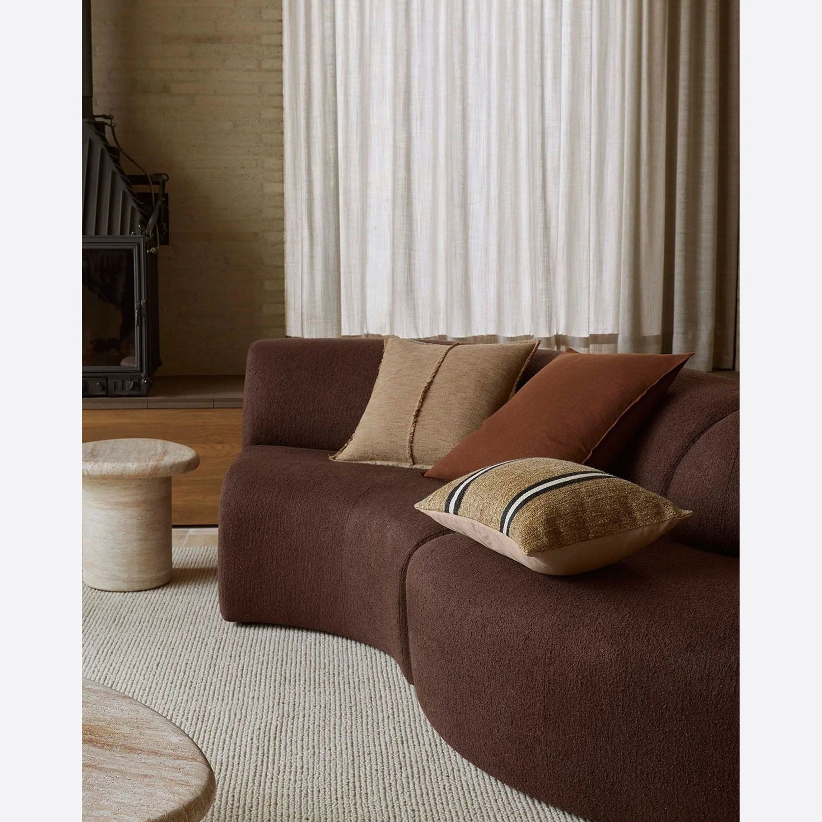 Weave Home Mila Cushion - Desert gallery detail image