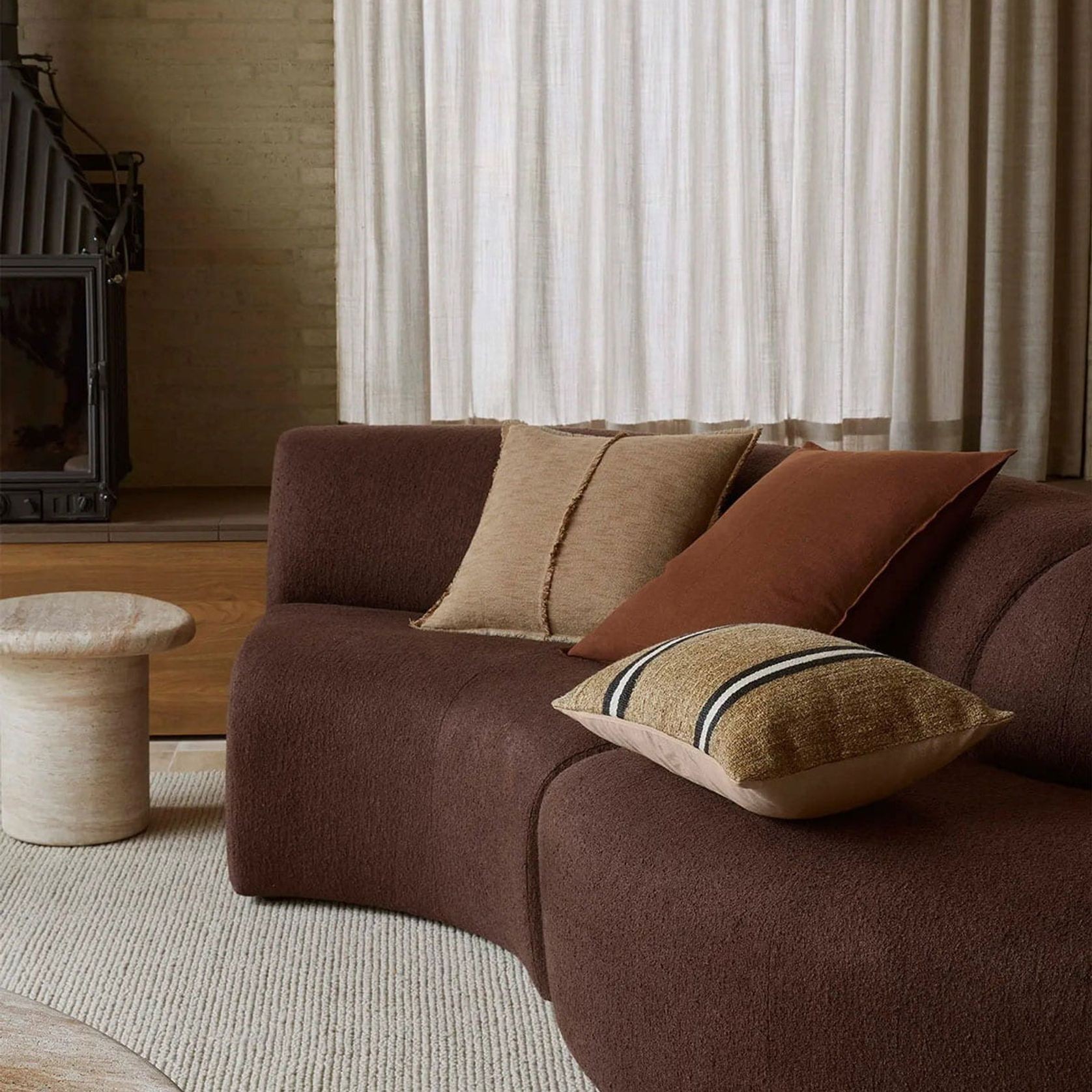 Weave Home Mila Cushion - Desert gallery detail image