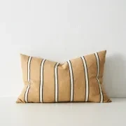 Weave Home Vinnie Striped Cushion - Manuka | Square and Lumbar gallery detail image