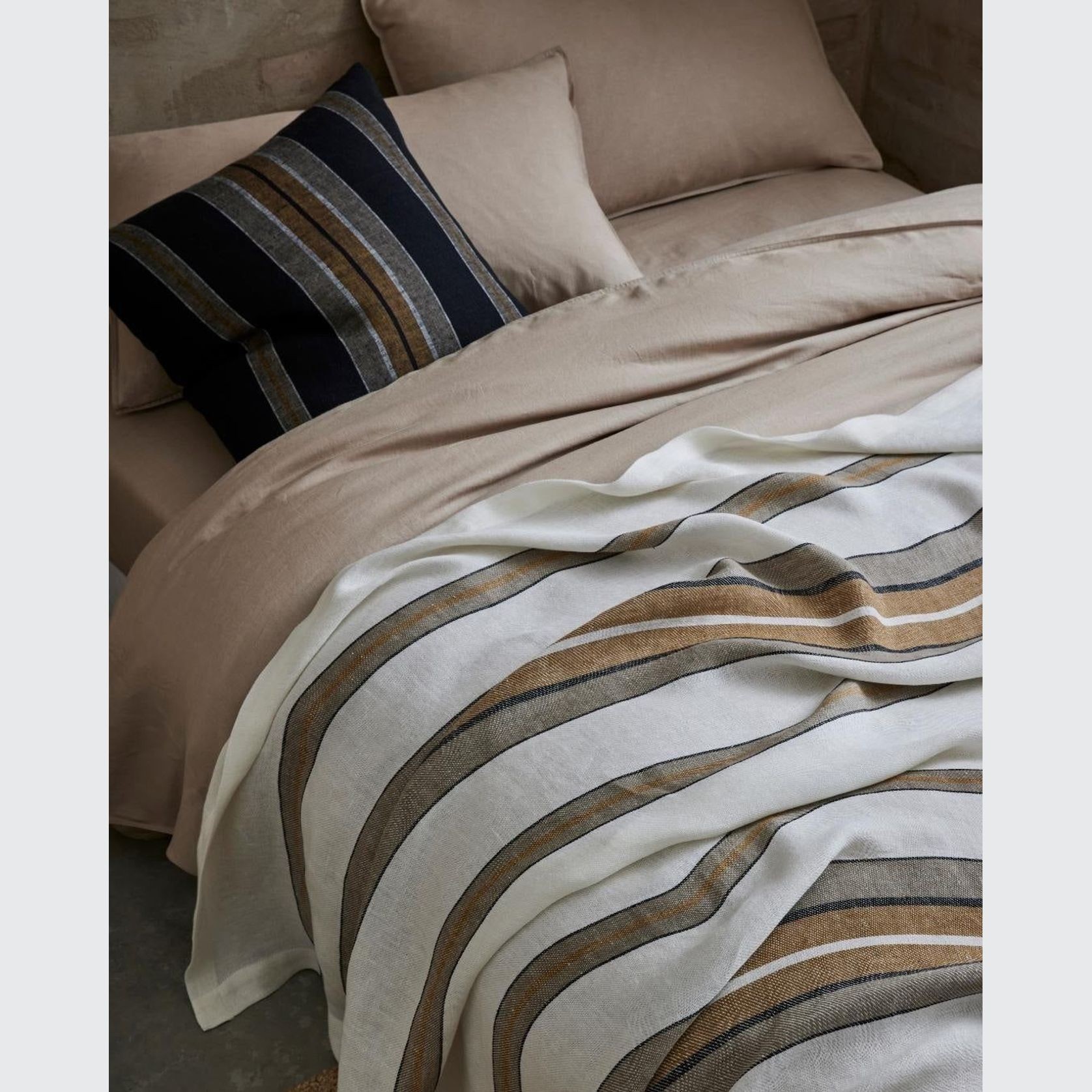 Weave Home Franco Cushion - Shadow | 50 x 50cm gallery detail image