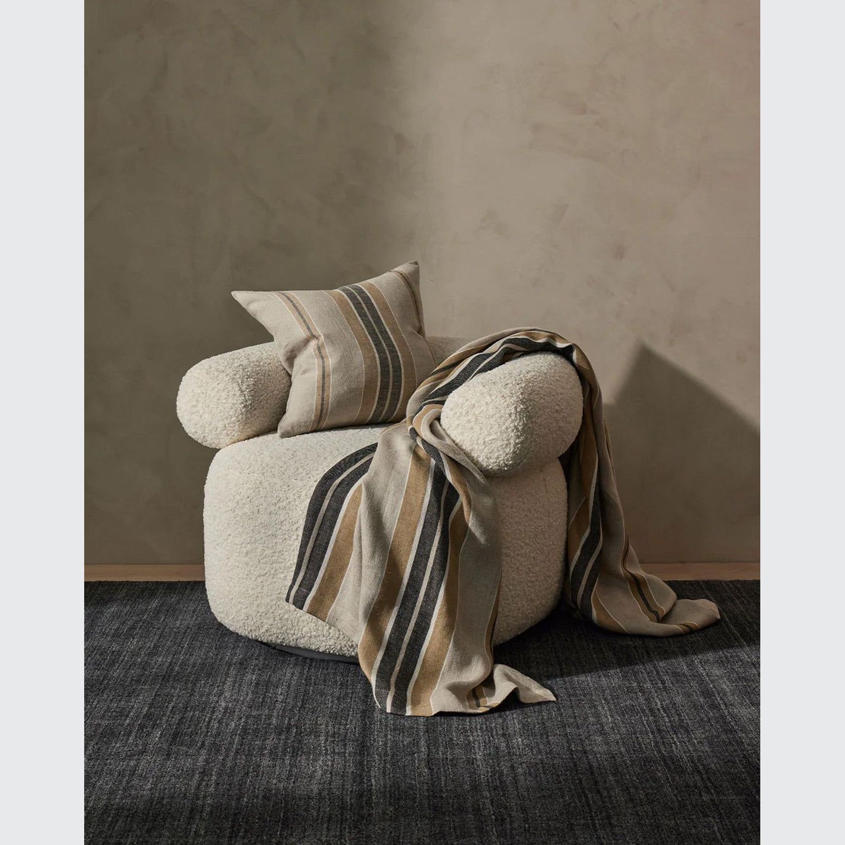 Weave Home Franco Cushion - Clay | 50 x 50cm gallery detail image