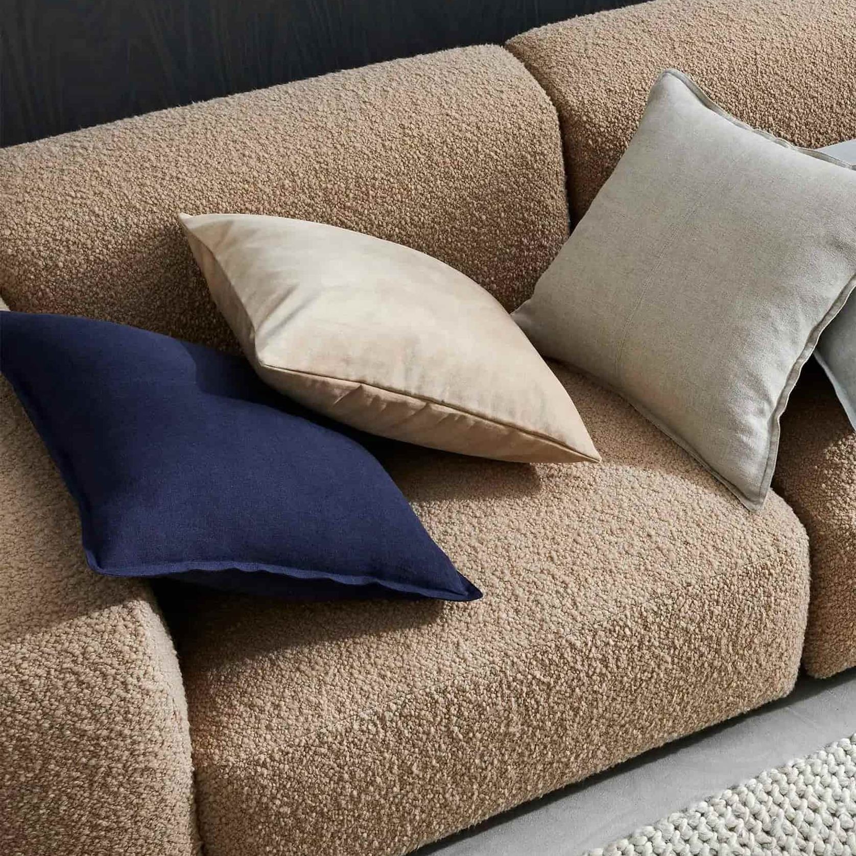 Weave Home European Linen Como Cushion - Linen | Three Sizes gallery detail image