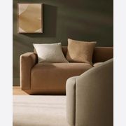Weave Home Alberto Boucle Cushion - Nougat | 50 x 50cm gallery detail image