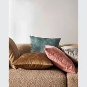 Weave Home Ava Velvet Cushion - Burnish | 50 x 50cm gallery detail image