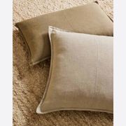 Weave Home European Linen Como Cushion - Linen | Three Sizes gallery detail image