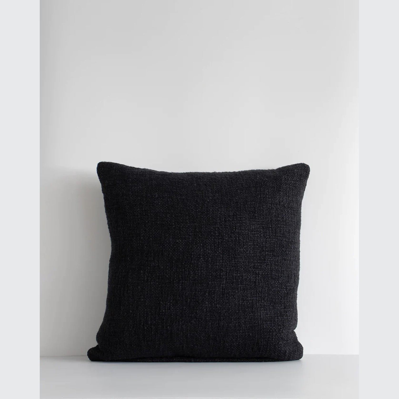 Baya Cyprian Cushion - Black | 50 x 50cm gallery detail image