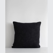 Baya Cyprian Cushion - Black | 50 x 50cm gallery detail image