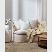 Baya Cyprian Cushion - White | 50 x 50cm gallery detail image