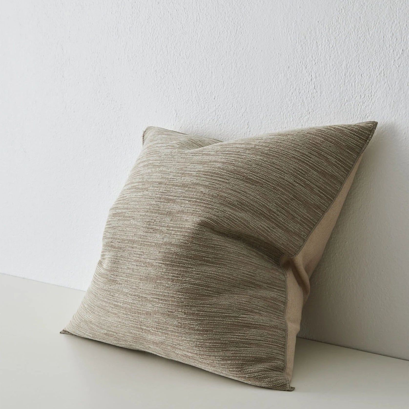 Weave Home Dania Cushion Cover - Oyster | 50 x 50cm gallery detail image