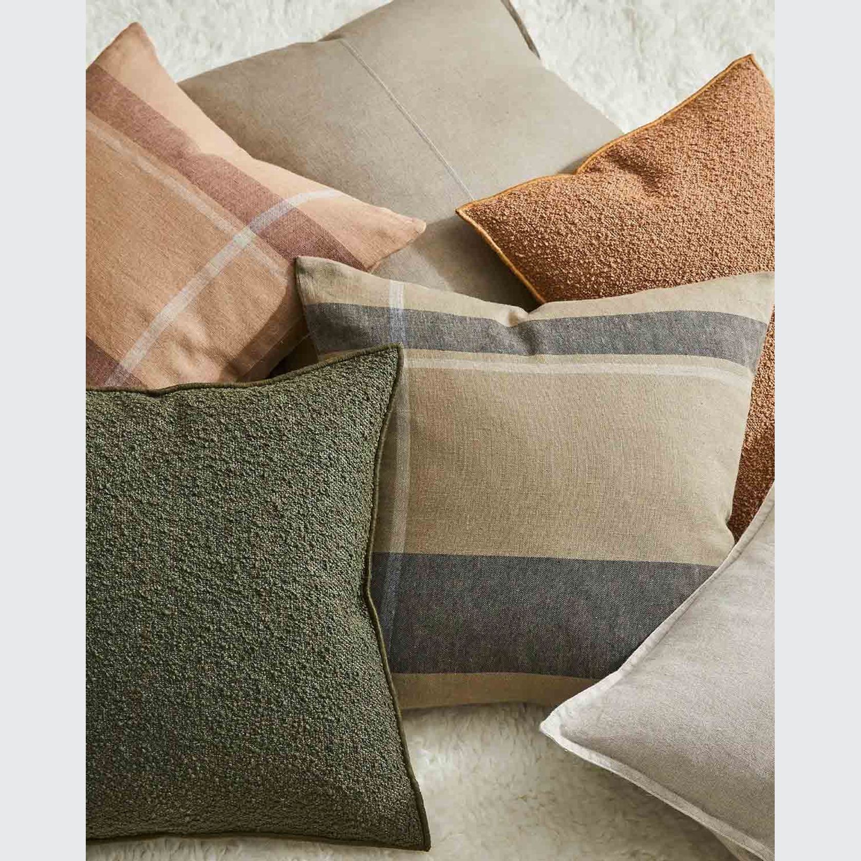 Weave Home Dante Cushion - Terracotta | 50 x 50cm gallery detail image