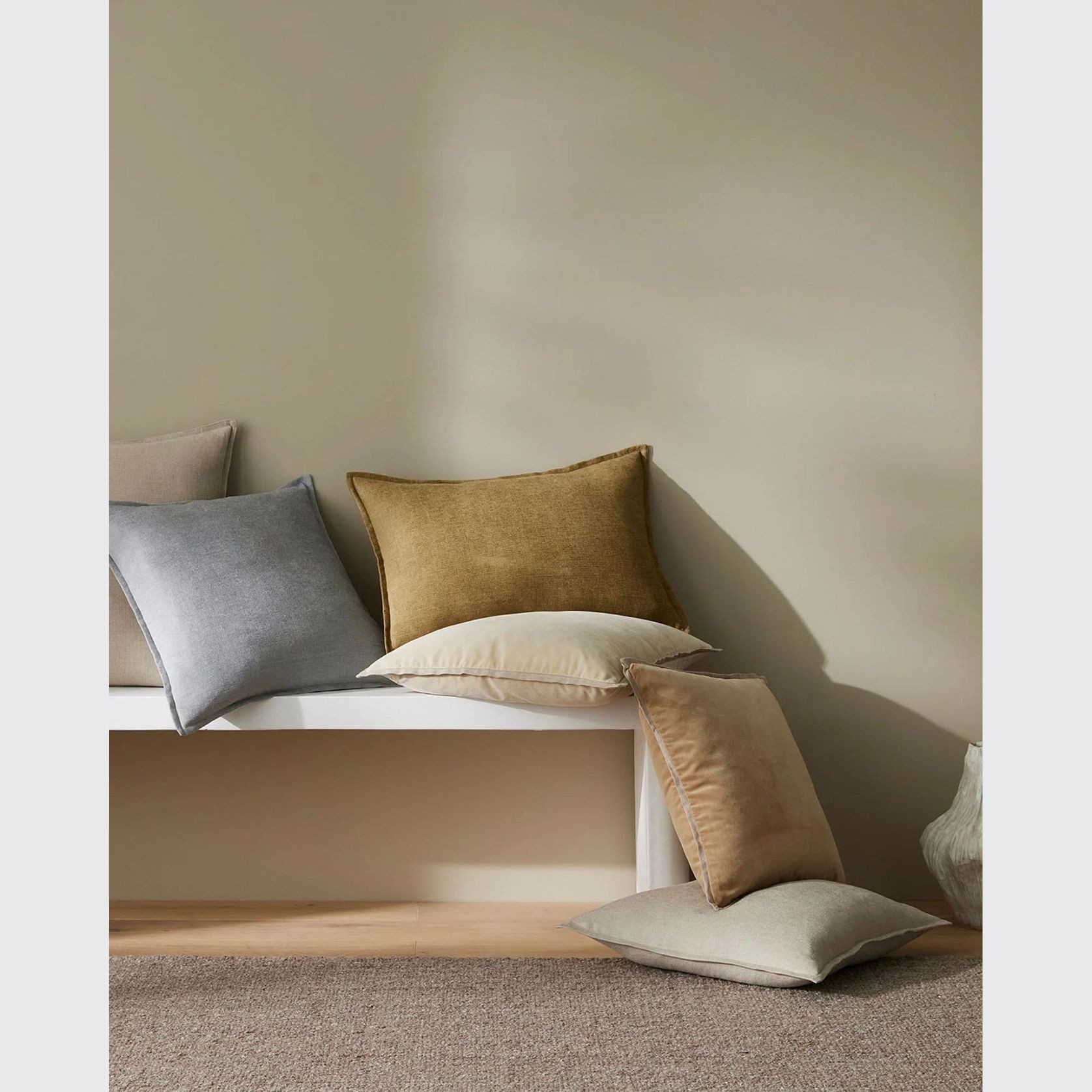 Weave Home Fiore Cushion - Sergeant | Square and Lumbar gallery detail image