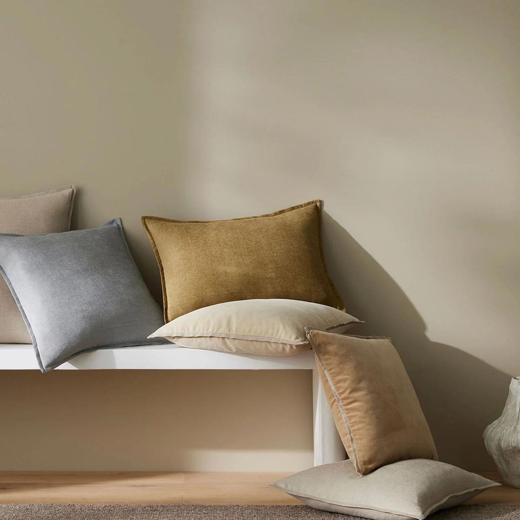 Weave Home Fiore Cushion - Sergeant | Square and Lumbar gallery detail image
