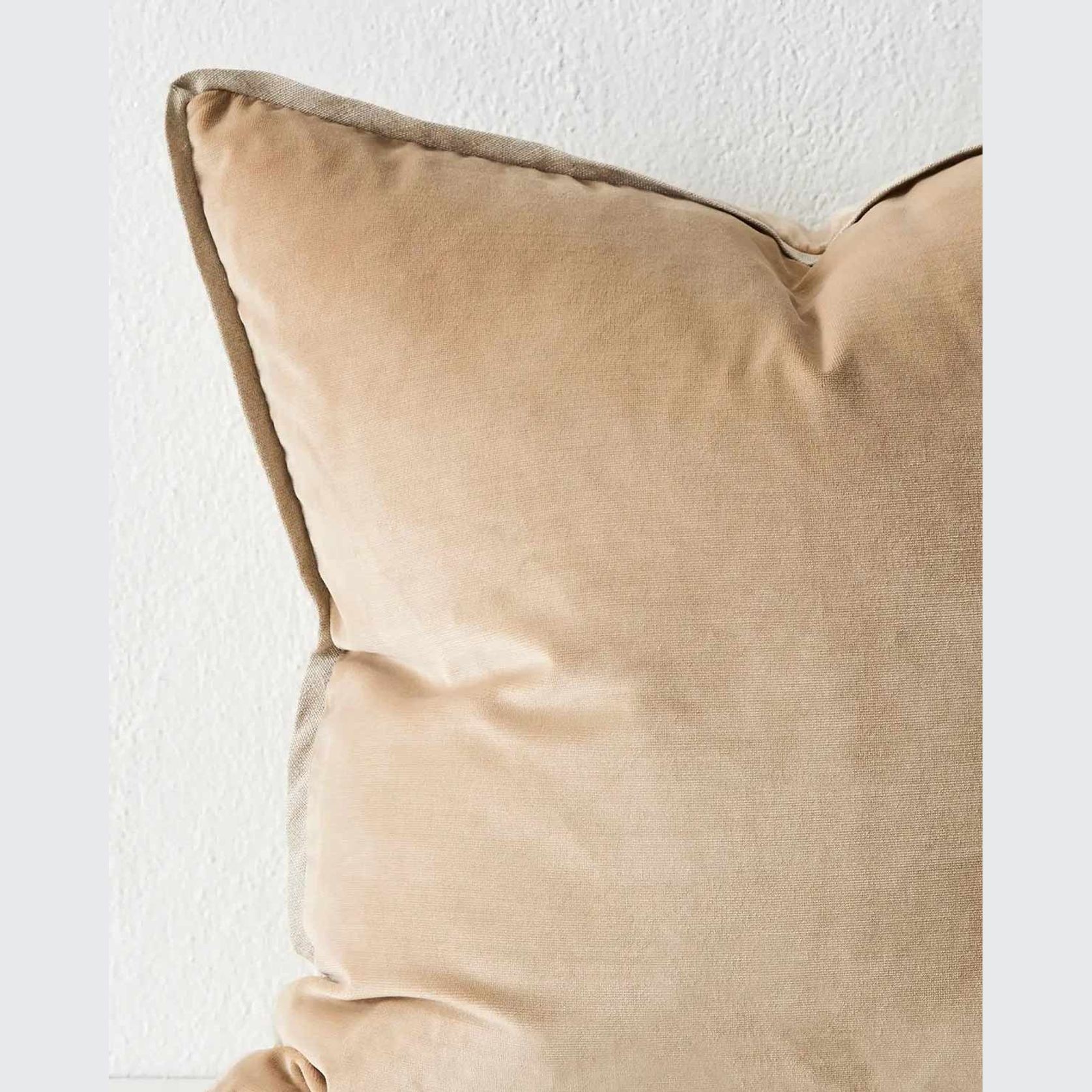 Weave Home Francesca Cushion - Copper | Velvet gallery detail image