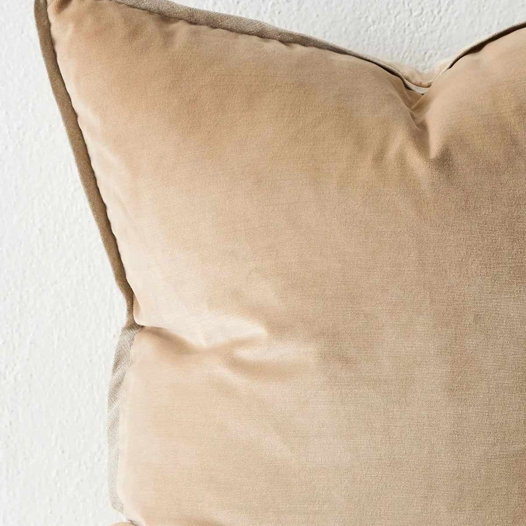 Weave Home Francesca Cushion - Copper | Velvet gallery detail image